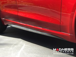 Alfa Romeo Stelvio Quadrifoglio Side Skirt Trim Kit - Carbon Fiber Alfa Romeo Stelvio Quadrifoglio Side Skirt Trim Kit - Carbon Fiber